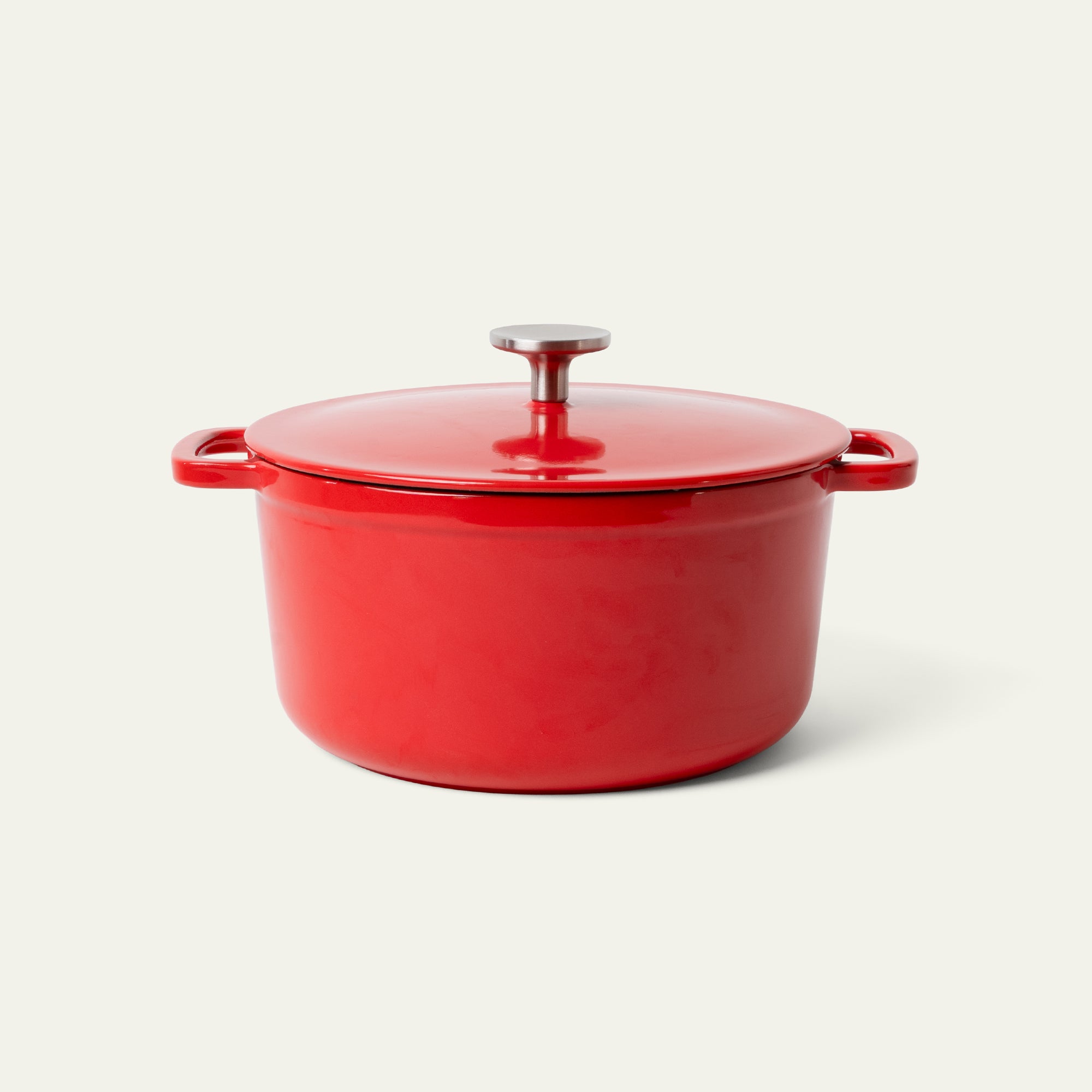 Enameled cast iron casserole