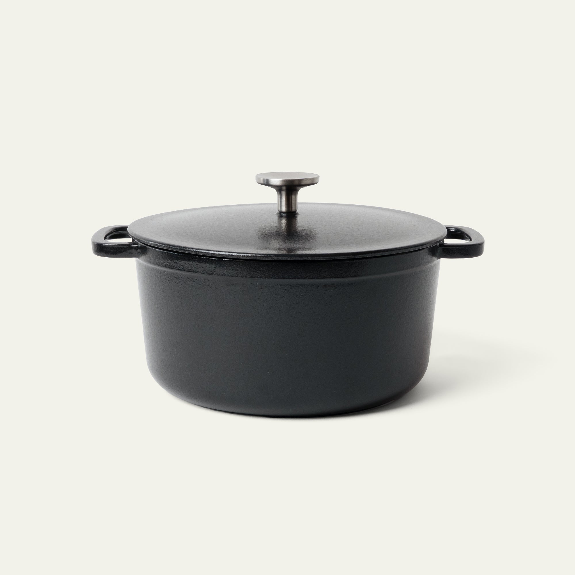 Enameled cast iron casserole