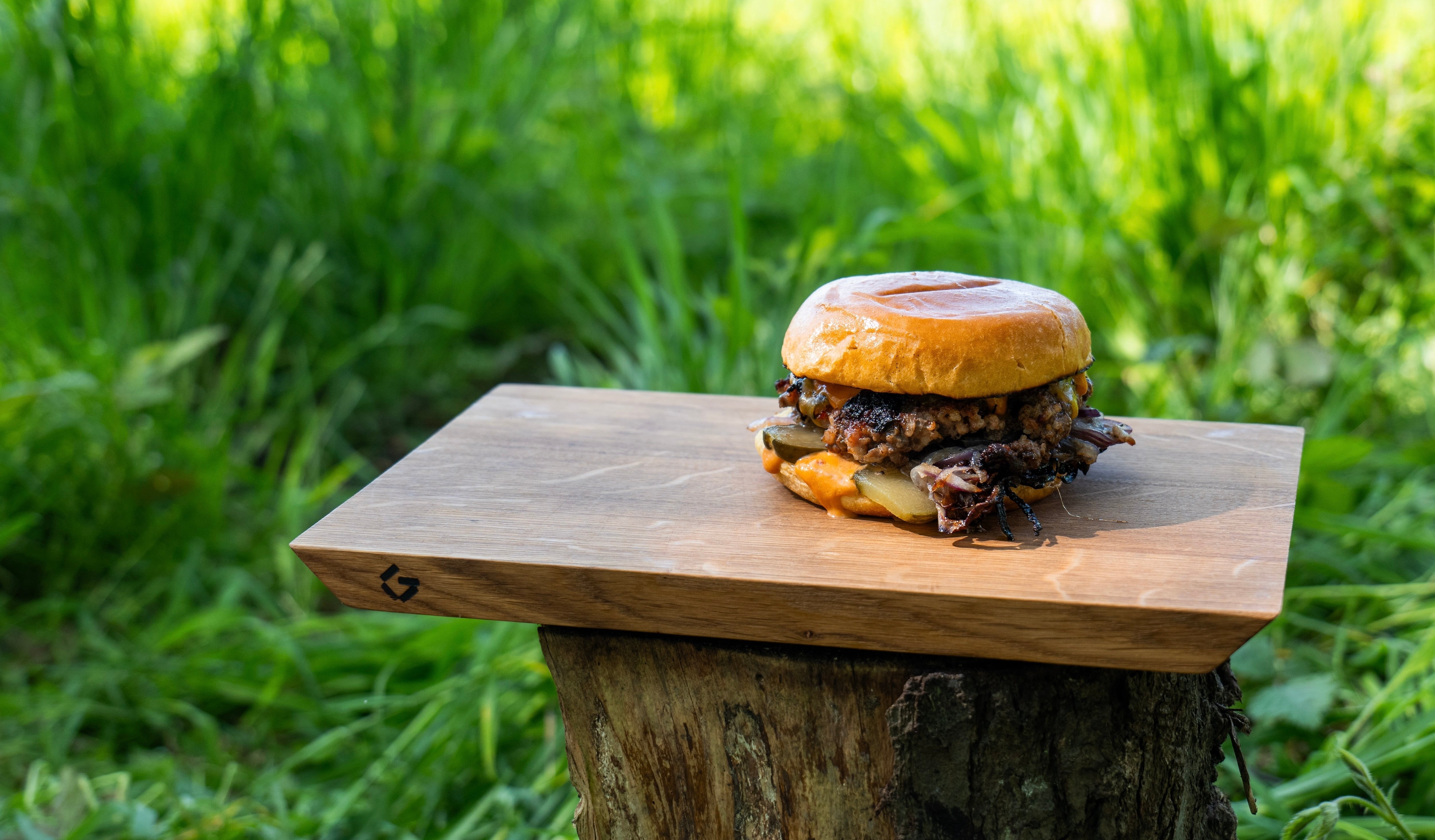 Oklahoma Onion Smash Burger