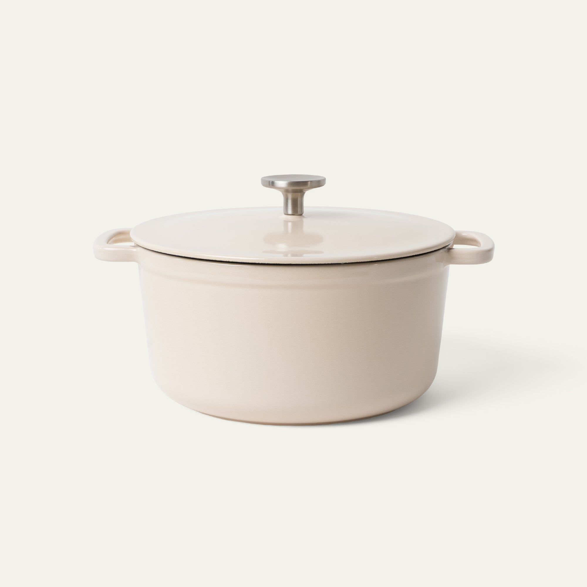 Enameled cast iron casserole