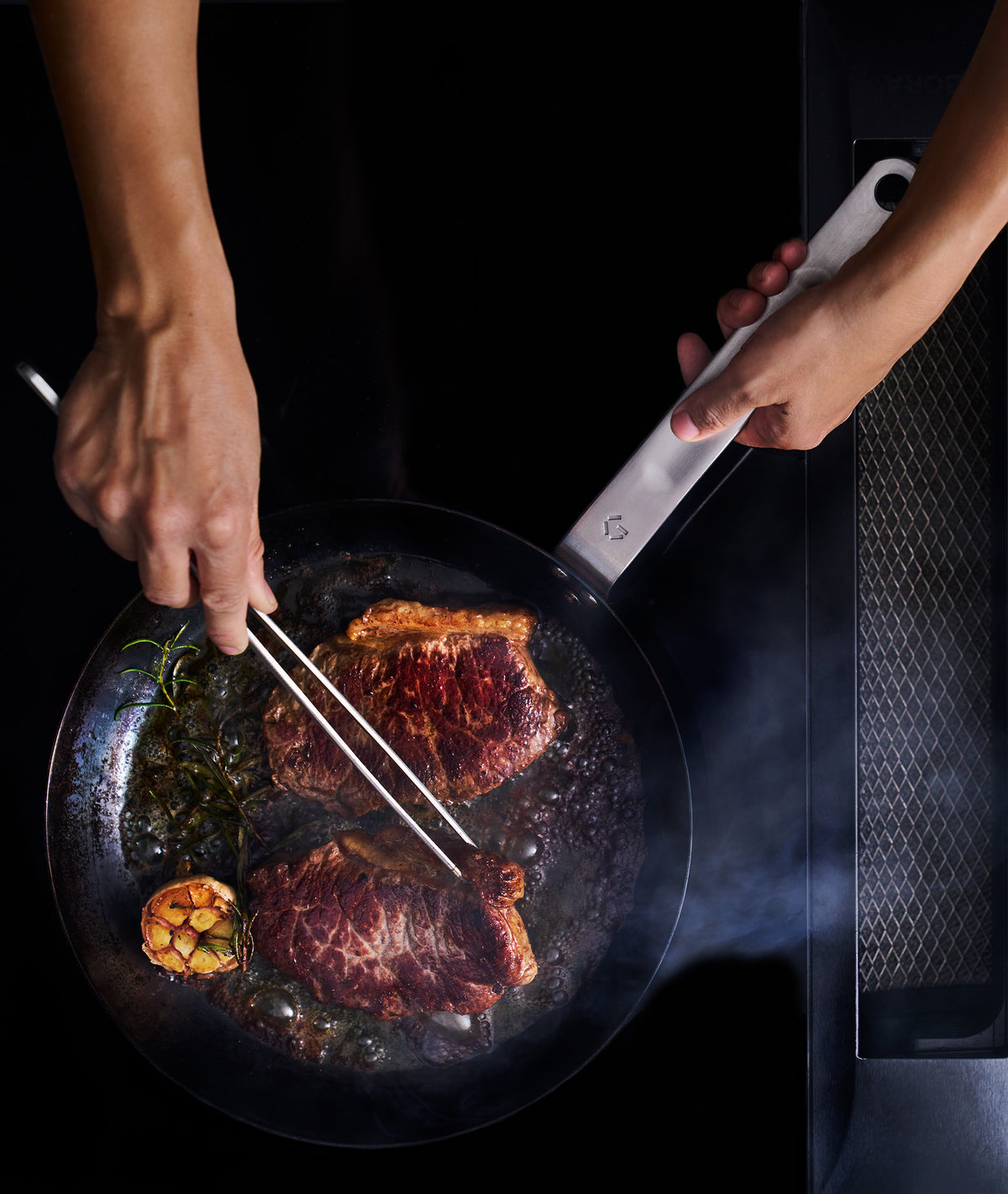 Recipe Thomas Rode's Grilled Duck Breast & Shiitake Skewers with